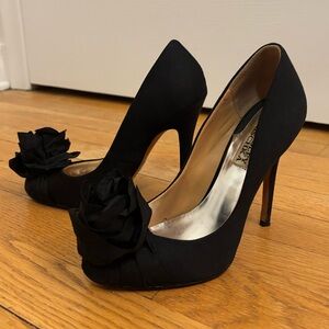 Badgley Mischka Black Heels